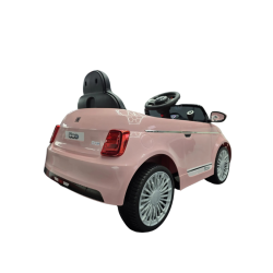 Fiat 500 Elbil til B�rn 12V � Pink