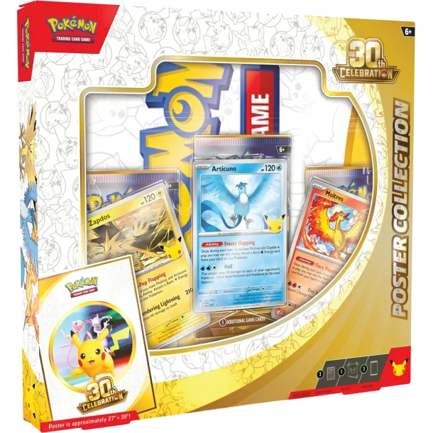 Pok�mon TCG: 30th Celebration Poster Collection - Forudbestilling