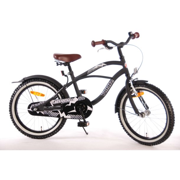 Volare Black Cruiser 18&Prime; B�rnecykel &ndash; Sort