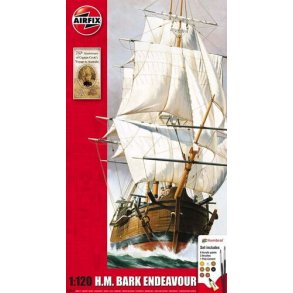 Airfix Endeavour Bark & Captain Cook 250th Anniversary �  1:120