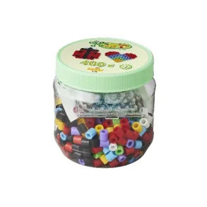 Hama Maxi Perler 400 stk. + 2 Perleplader - Gr�n D�se