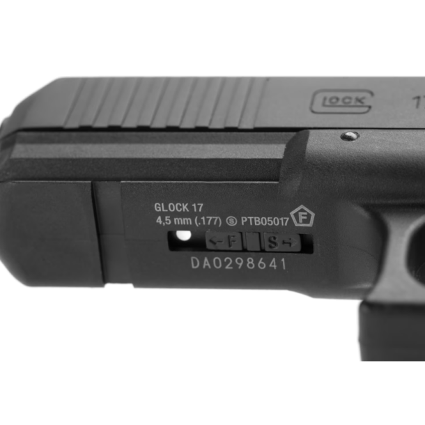 GLOCK 17 Gen5 MOS 4,5 mm CO2 Blowback - utan adapter