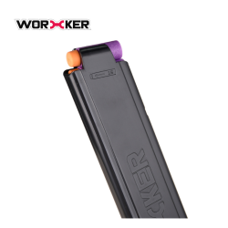 15-skuds slank, vinklet Talon short dart magasin (m�rkegr�)