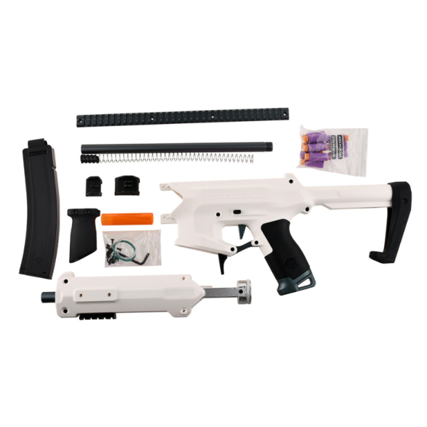 Worker Mod Seagull manuel springer blaster � korte skumpile (hvid)