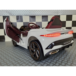 Bentley Bacalar Elbil til B�rn 12V � Hvid