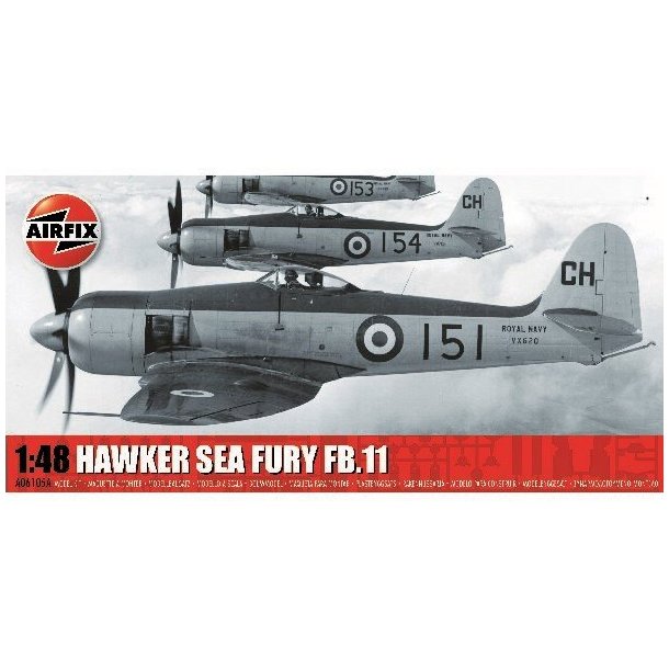 Airfix Hawker Sea Fury FB.II - 1:48