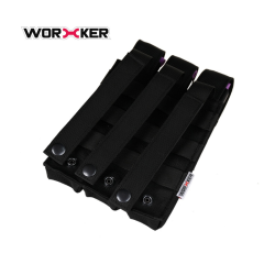 Tredobbelt magasinlomme