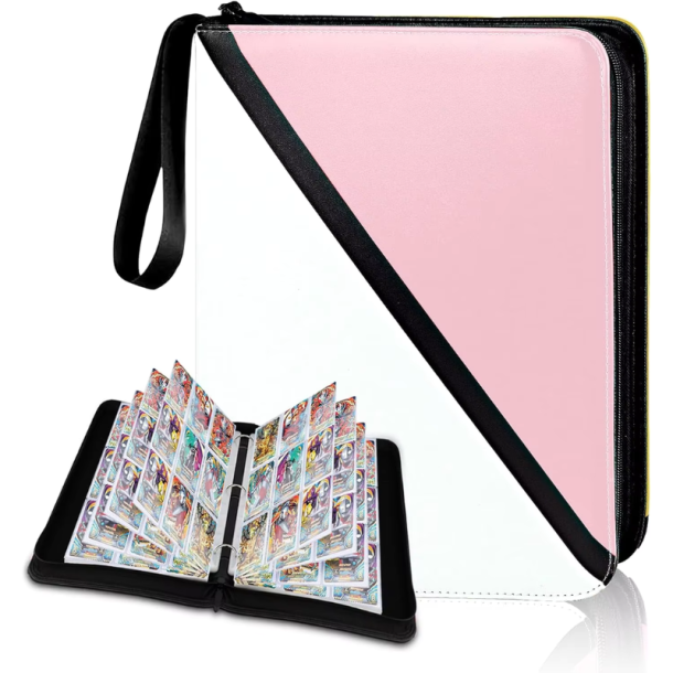 MIO 9-Pocket PU Leather Pok�mon Kortmappe med Lynl�s - Samlemappe til 900 Kort