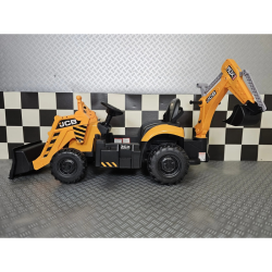 JCB Sitemaster CX3 Traktor til B�rn 12V med Fjernbetjening