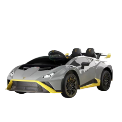 Lamborghini Hurac�n STO til B�rn 12V - Gr� Sporty Model med LED og Musik