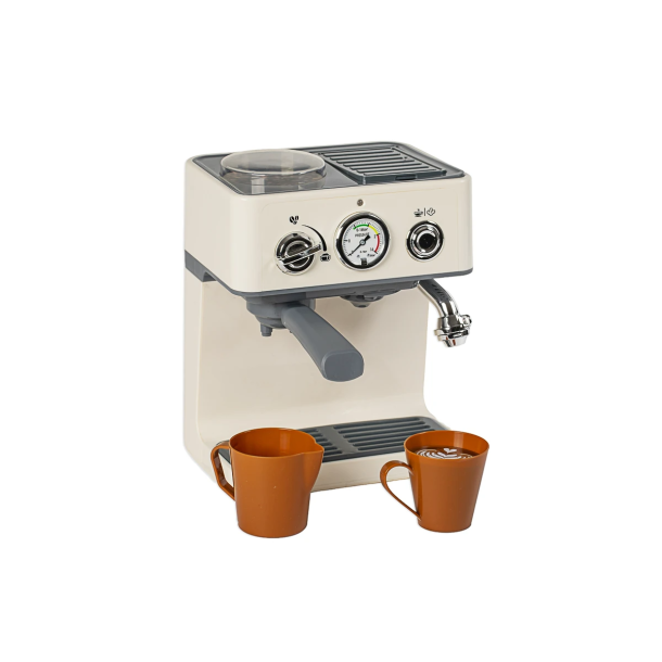 Leget�js Kaffemaskine til B�rn med Damp, Vand og Lyd - Inkl. Tilbeh�r