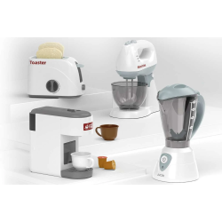 Legek�kken med 4 K�kkenmaskiner - Br�drister, R�remaskine, Blender og Kaffemaskine