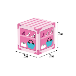 WOOPIE Magnetisk Bygges�t m/ 59 Magnetiske 3D Klodser - Candyland
