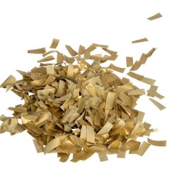 Konfettirr med guldstrimler