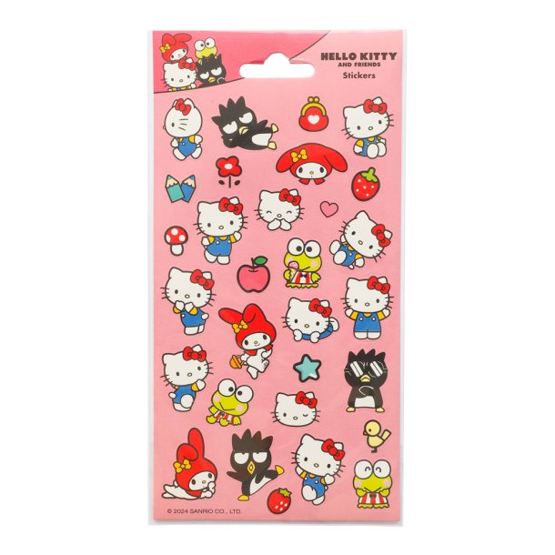Klistermrker - Glitter Hello Kitty