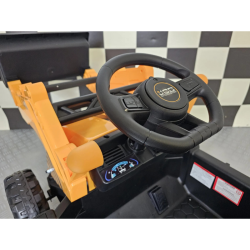 JCB Sitemaster CX3 Traktor til B�rn 12V med Fjernbetjening