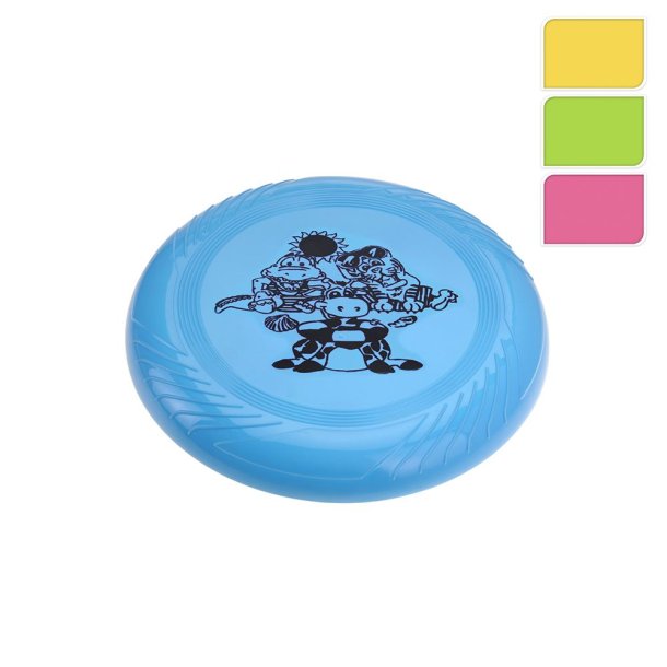 Frisbee i Plast �27 cm - Assorteret Farve