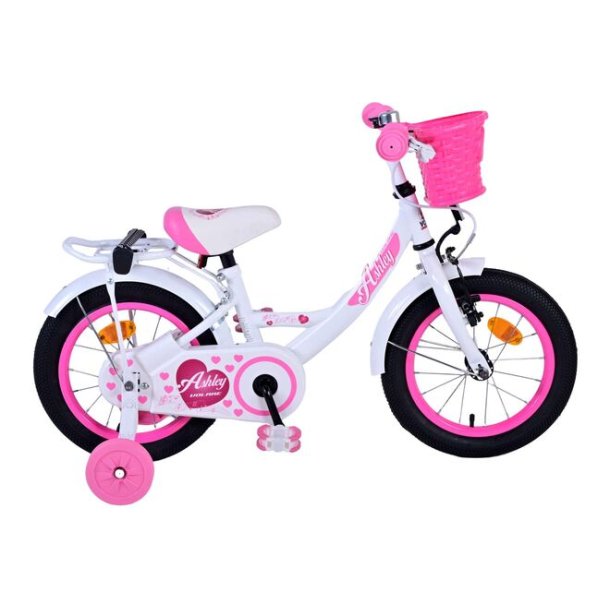 Volare Ashley 14&Prime; B�rnecykel &ndash; Hvid
