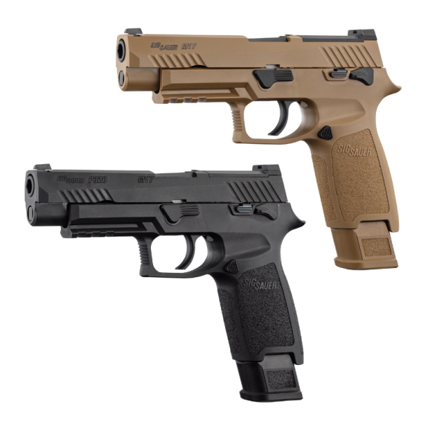 Sig Saur P320 M17 GBB - Brun