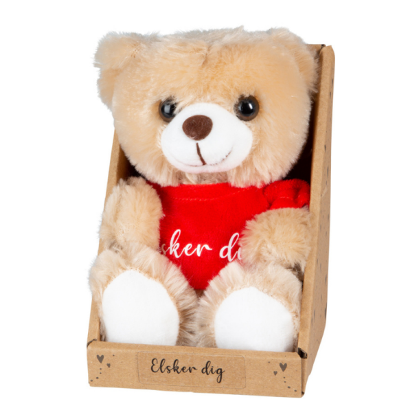 T-Bear Elsker Dig  Bld Bamse ca. 20 cm