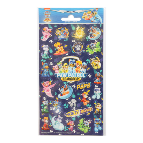 Klistermrken - Glitter Paw Patrol