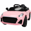 Audi RS Elbil til B�rn - Pink Cabriolet 6V med Lyd & Lys