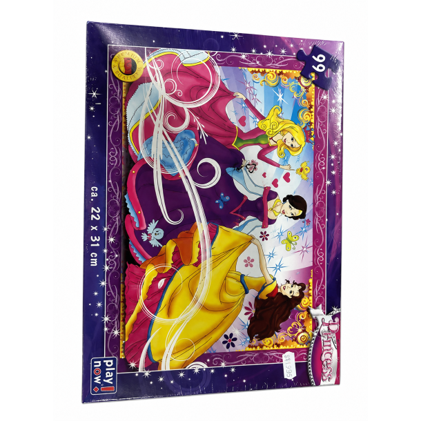 Play Now Princess Puslespil - 99 Brikker - 22 x 31 cm