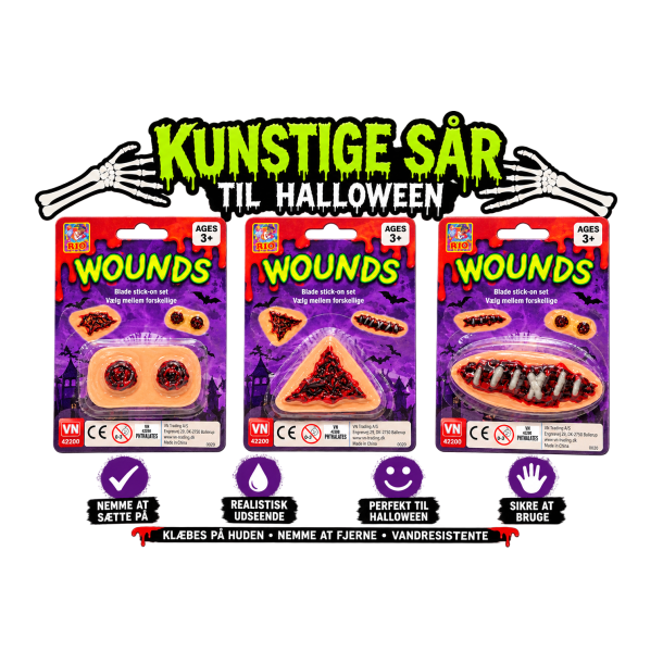 Kunstige s�r � assorterede designs � fra 3 �r