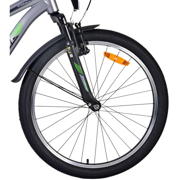 Volare Cross 24&Prime; Juniorcykel &ndash; M�rkegr�