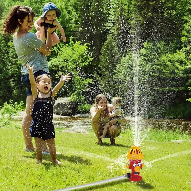 Cartoon Hydrant� - Sjov vandsprinkler til b�rn