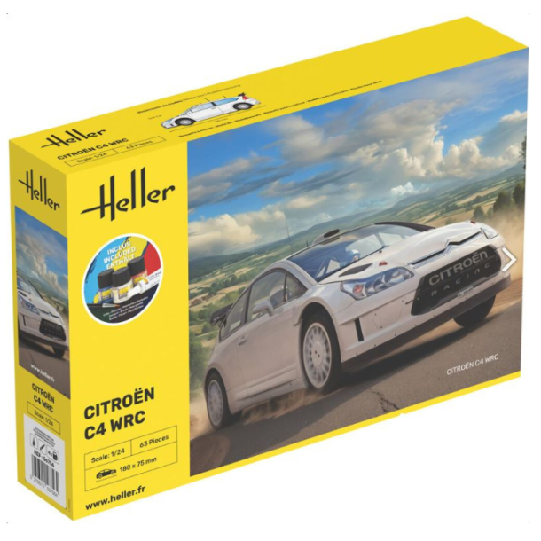 Heller Starter Kit Citro�n C4 WRC 1:24