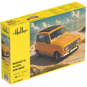 Heller Renault 4 TL/GTL Sun Roof 1:24