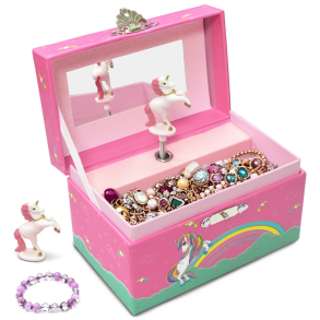 Smyckeskrin med Enh�rningar & Musik