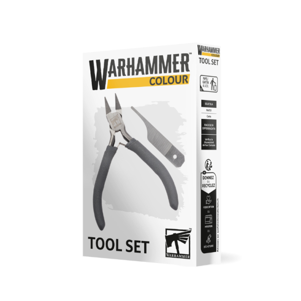 Warhammer Colour Tool Set til hobby og miniaturer