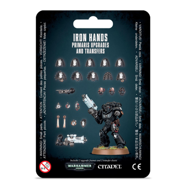 Warhammer 40K Iron Hands Primaris Upgrades