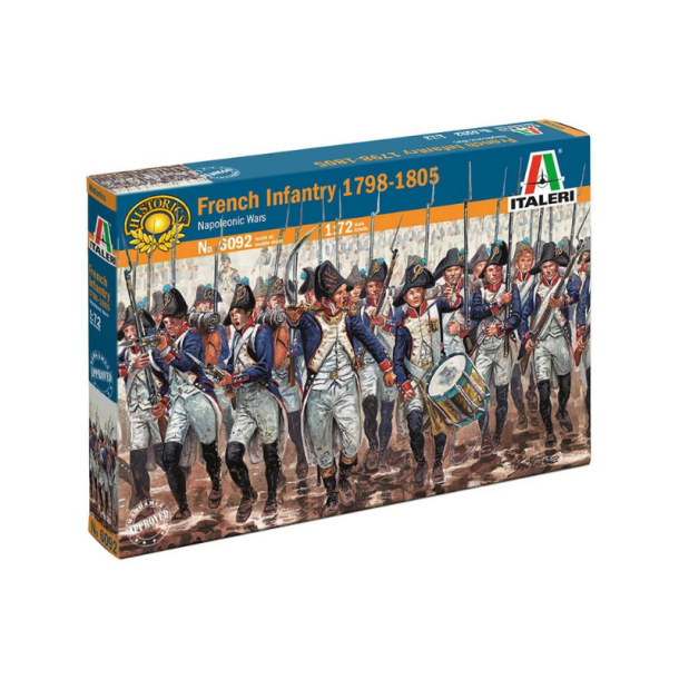 ITALERI 1:72 Napoleonic Wars - French Infantry 1800-05