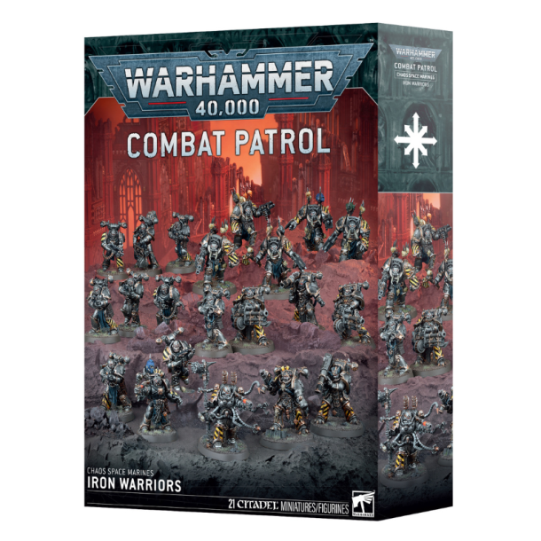 Warhammer 40K Combat Patrol Iron Warriors s�t