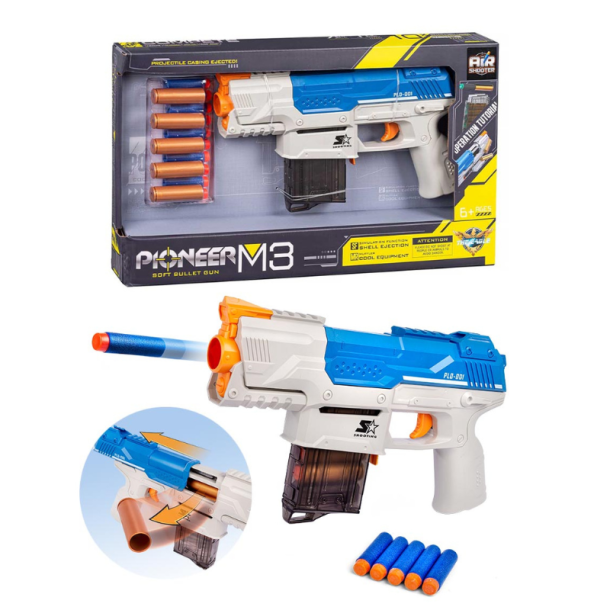 Pioneer M3 Softbullet Maskinpistol Med Magasin