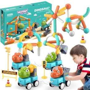 Magnetic Locomotive Dinosaur bygges�t 84 dele