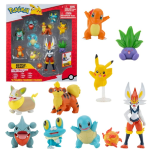 Pok�mon Battle Ready figurset med 10 figurer