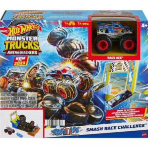 Hot Wheels Monster Trucks Smash Race Challenge