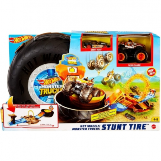 Hot Wheels Monster Trucks Stunt Tire bane