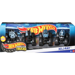 Hot Wheels Monster Trucks X(L) Ray 4-pak