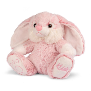 Kiddy Siddende Kanin Bamse 23cm Rosa