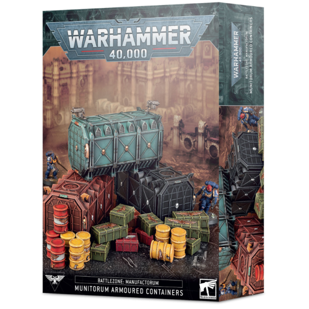 Warhammer 40.000 Battlezone: Manufactorum - Munitorum Armoured Containers