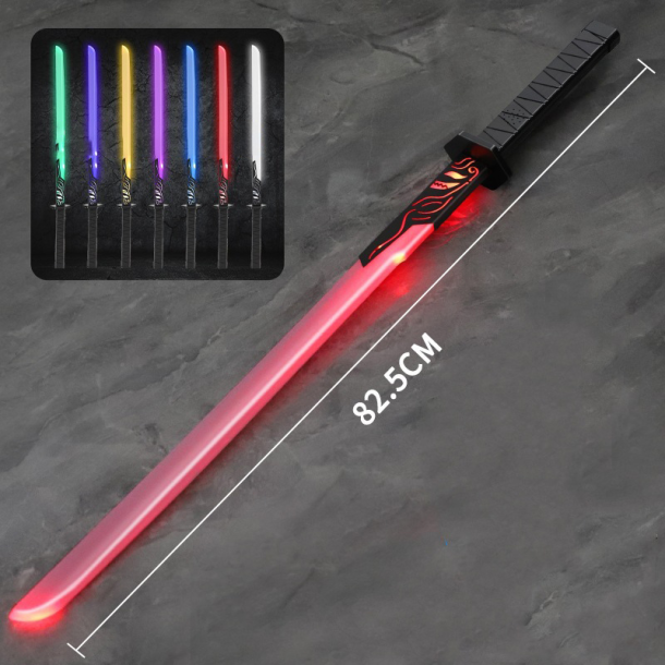 LED Ninja Sv�rd Med Lydeffekter