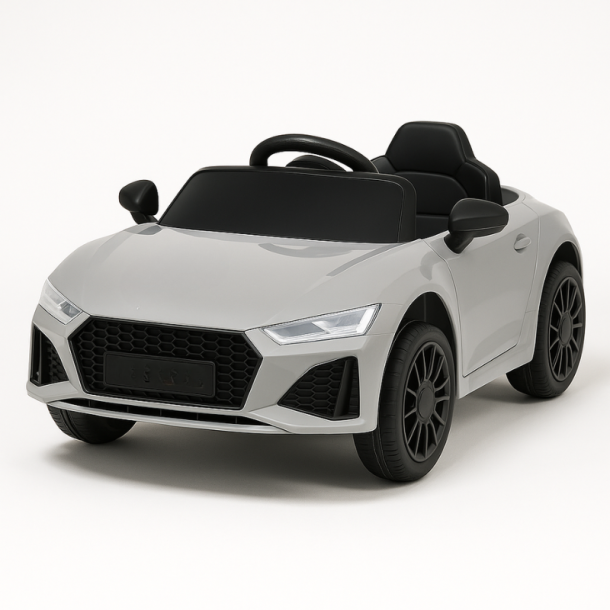 Audi RS Elbil til Brn - Gr Cabriolet 6V med Lyd &amp; Lys