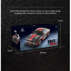 SG218 Pro fjernstyret 4WD driftbil med lys