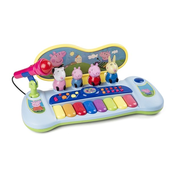 Gurli Gris klaver med mikrofon � musikleget�j fra 3 �r