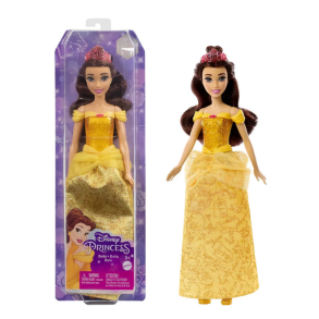 Disney Princess Belle dukke 30-cm med glitrende kjole